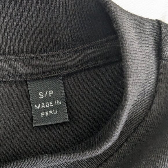 ATM Dress Size Small Black Jersey Mini Sleeveless Lightweight Crew Cotton NWT - Picture 7 of 16